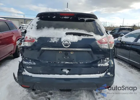 2016 Nissan Rogue Sv из США, поврежденный, VIN 5N1AT2MV8GC869530